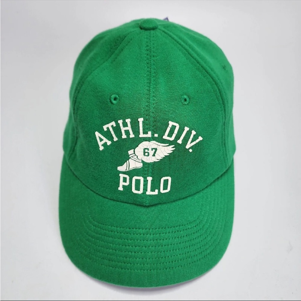 Polo Ralph Lauren Mens ATHL. DIV. 67 P-Wing Snapback Hat